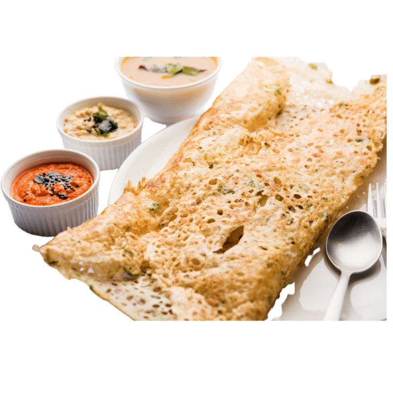 Onion / Egg / Cheese Dosa