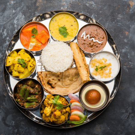 South Indian Vegetarian Thali