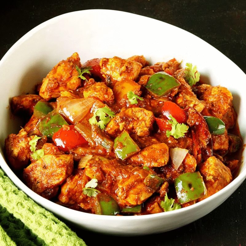 Chicken Jhal Fraize (Anglo-Indian)