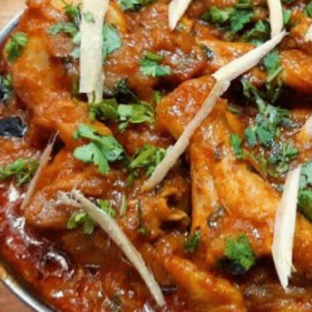 Ginger Chicken Masala (Andhra)