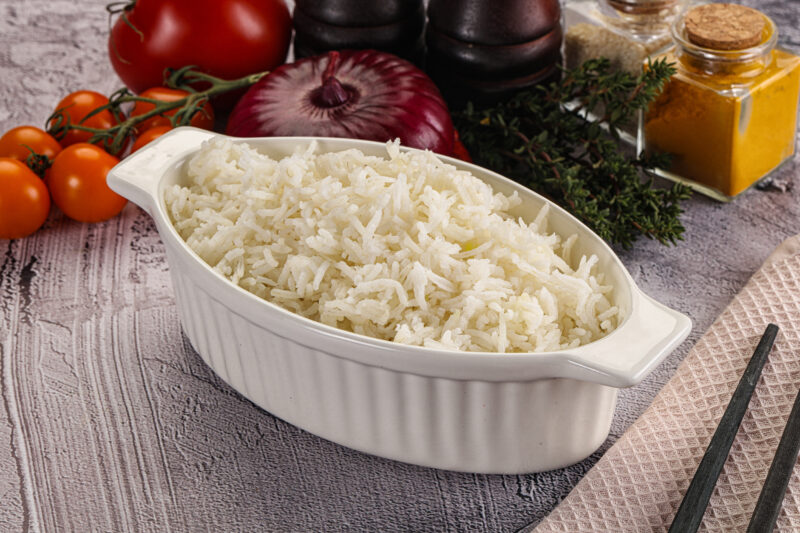 Steam Basmati Rice