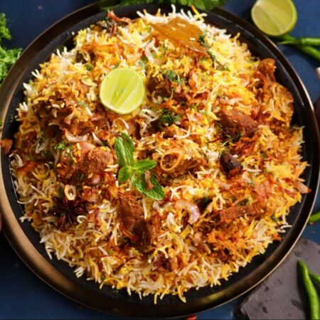 Hyderabadi Lamb Dum Biryani