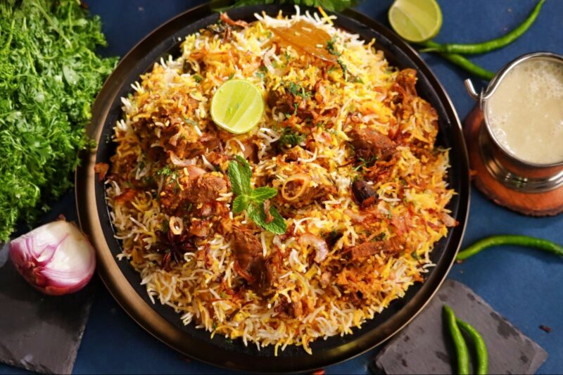 Hyderabadi Lamb Dum Biryani